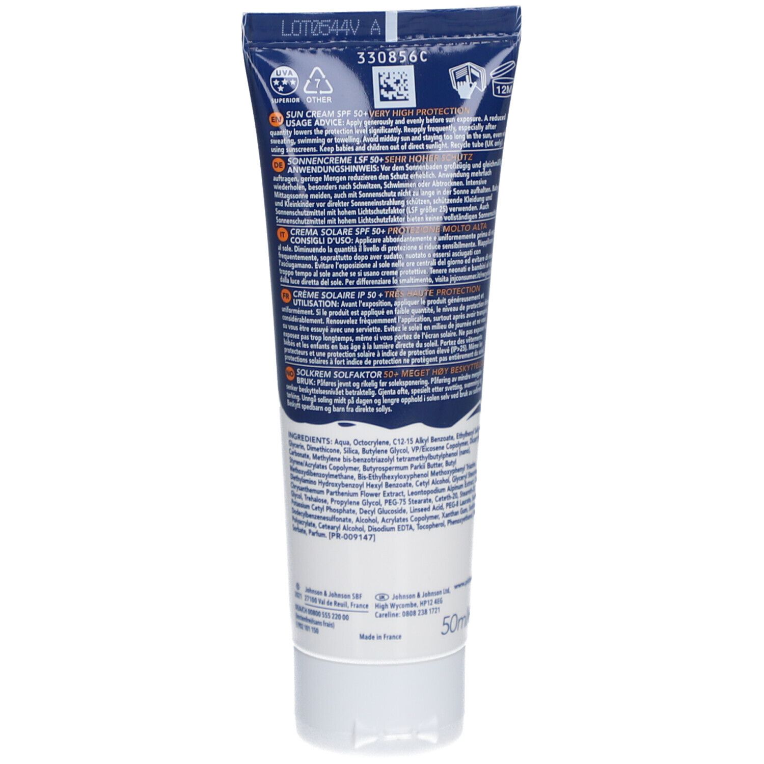 Piz Buin® ​MOUNTAIN Crème solaire SPF50+