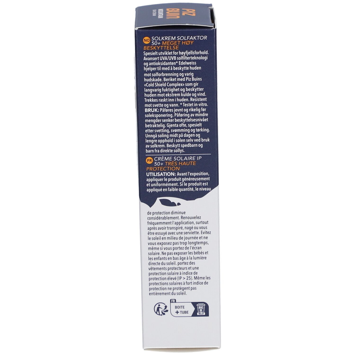 Piz Buin® ​MOUNTAIN Crème solaire SPF50+