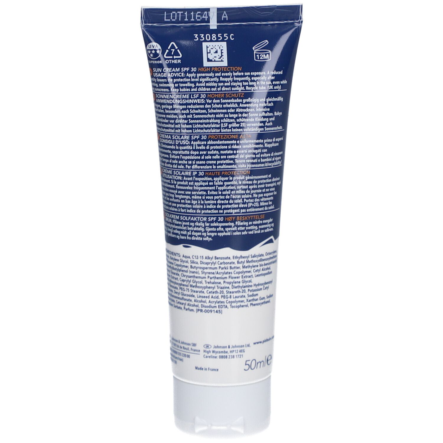 Piz Buin® MOUNTAIN Crème solaire SPF30