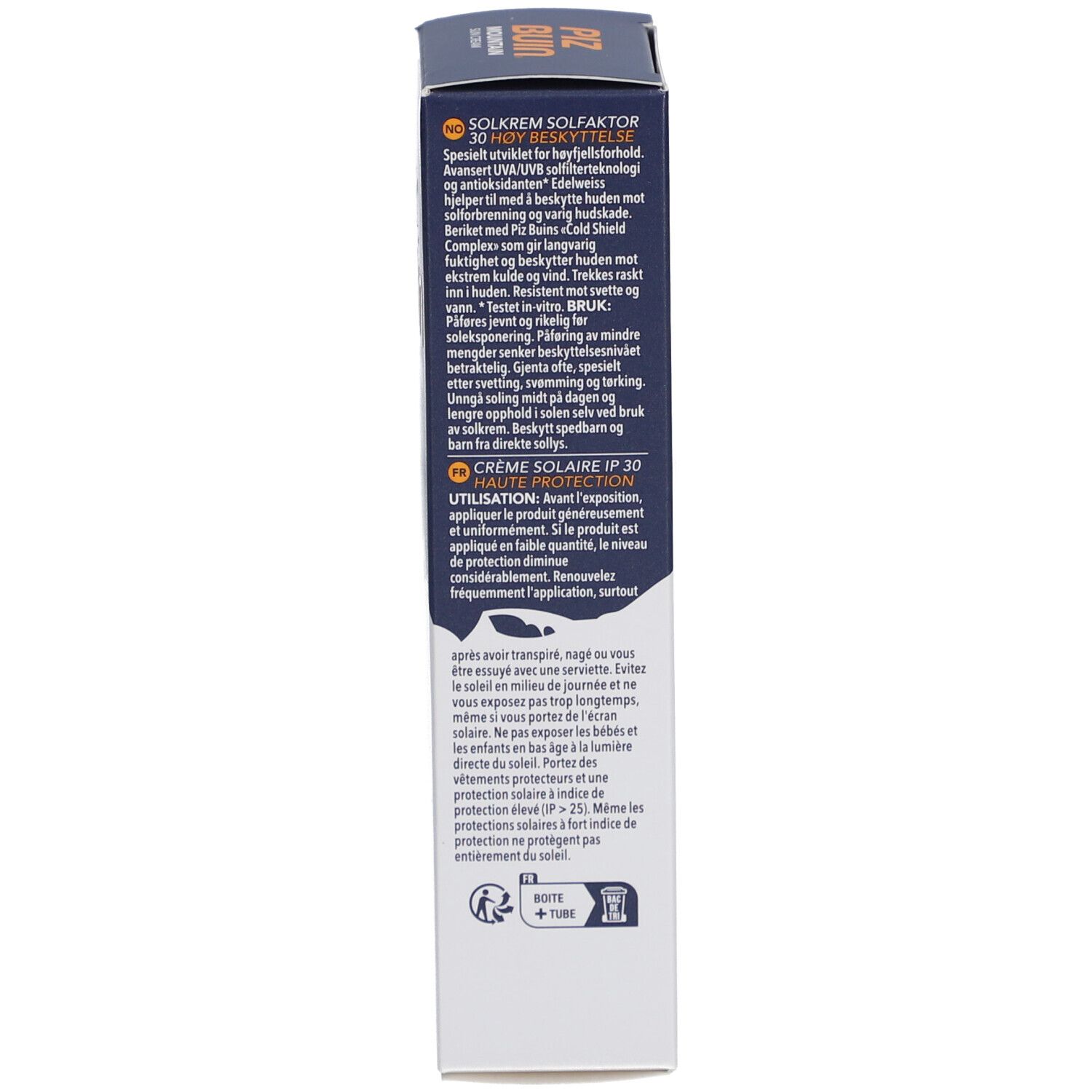 Piz Buin® MOUNTAIN Crème solaire SPF30
