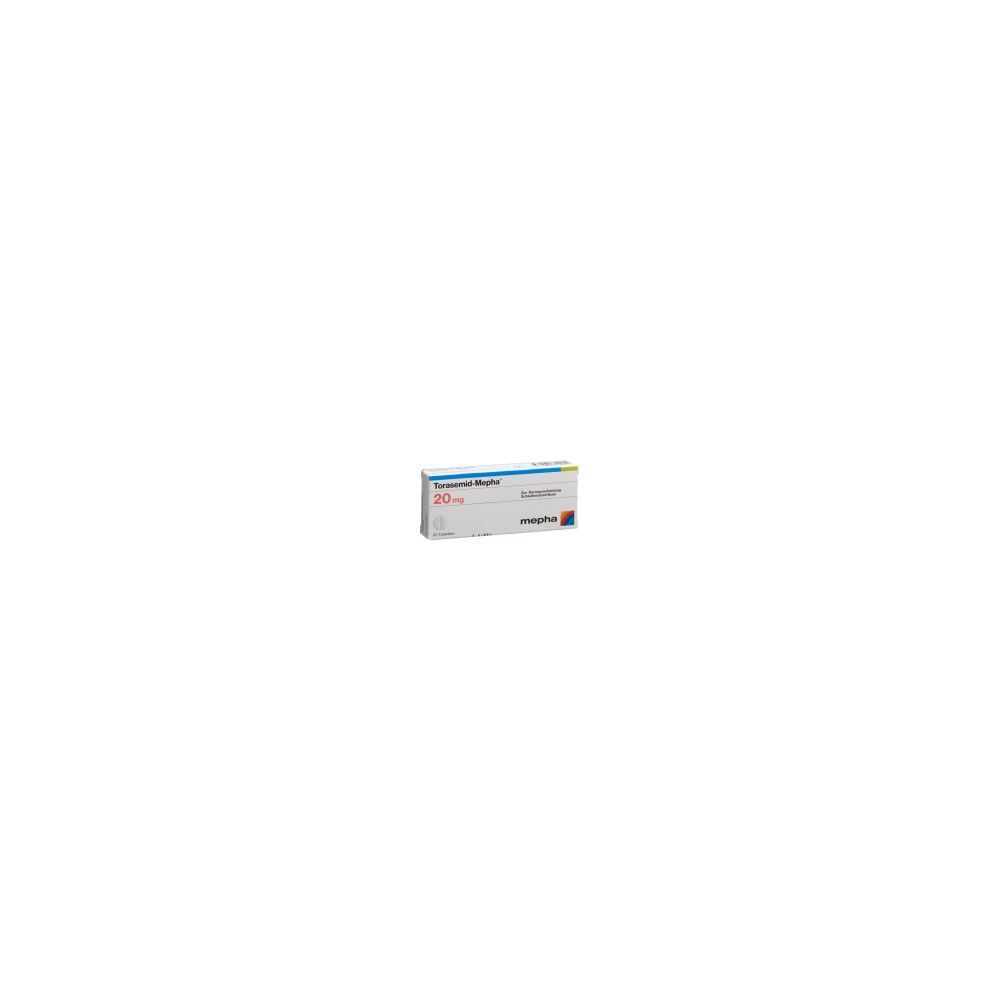 TORASEMID Mepha Tabl 20 mg 20 Stk