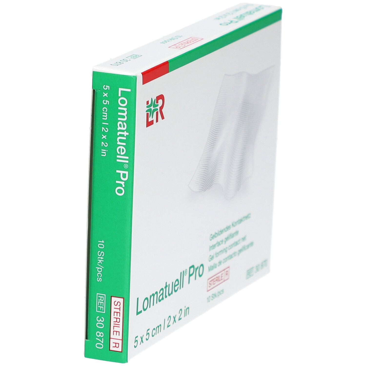 L&R Lomatuell®Pro Interface gélifiante 5 x 5 cm