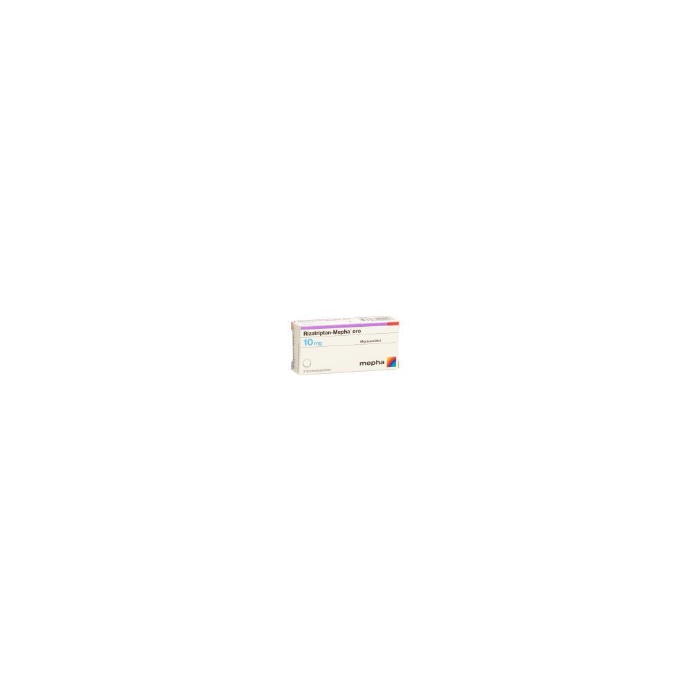 RIZATRIPTAN Mepha oro Schmelztabl 10 mg 3 Stk
