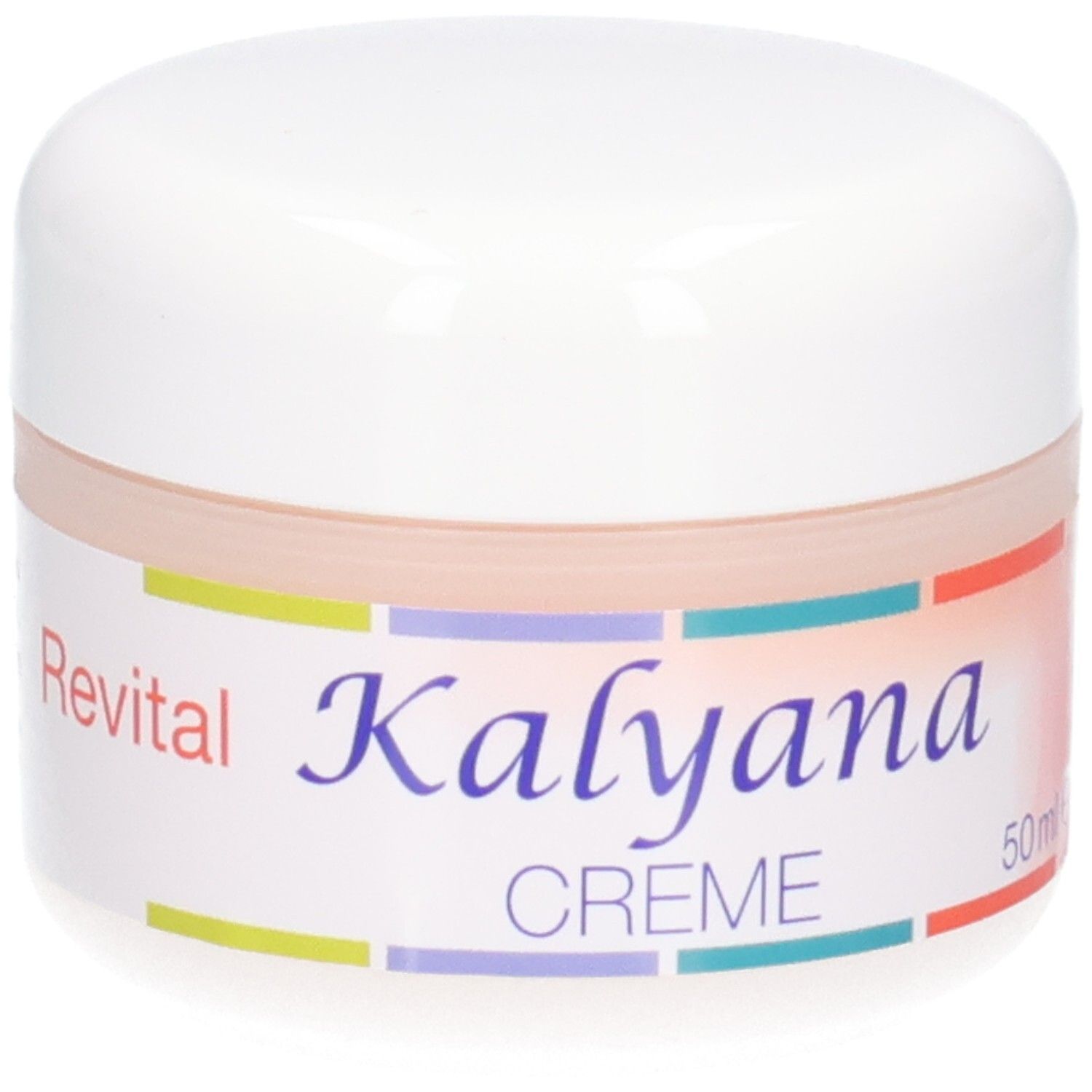 KALYANA Creme Revital Ds 50 ml, Vorderseite mit Produktnamen.
