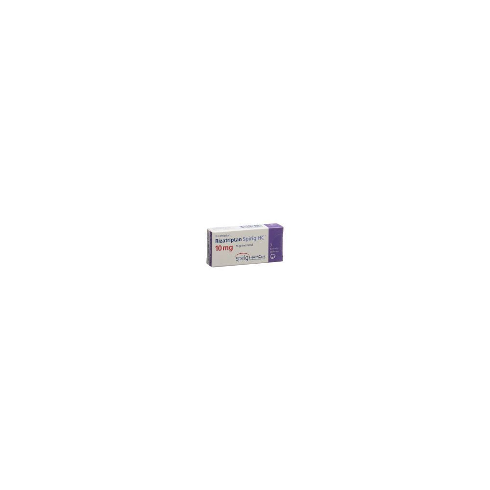 RIZATRIPTAN Spirig HC Schmelztabl 10 mg 3 Stk