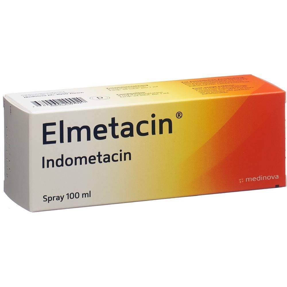 ELMETACIN Lös 1 % Spr 100 ml
