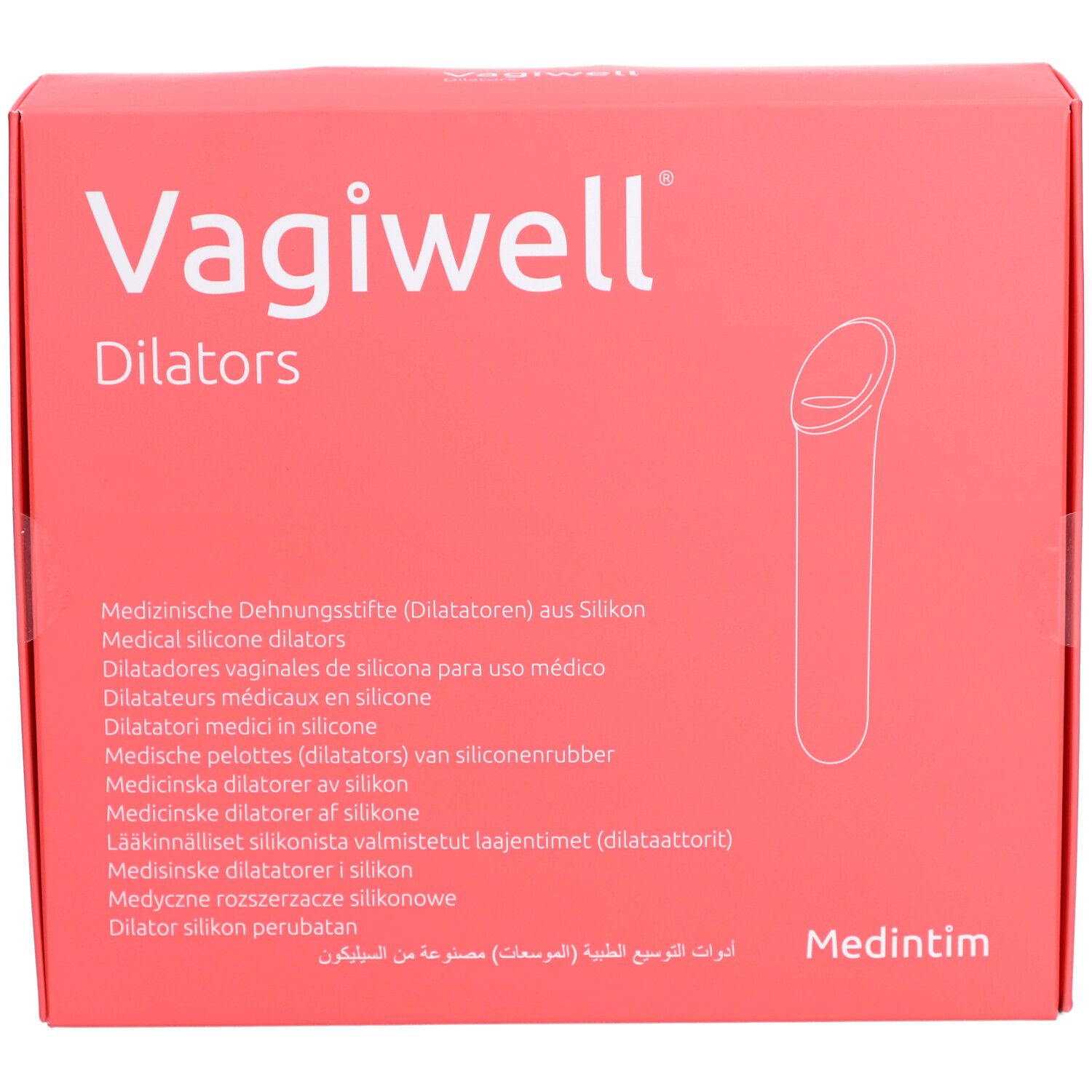 VAGIWELL Dilator Set Large mit Grösse 3-5