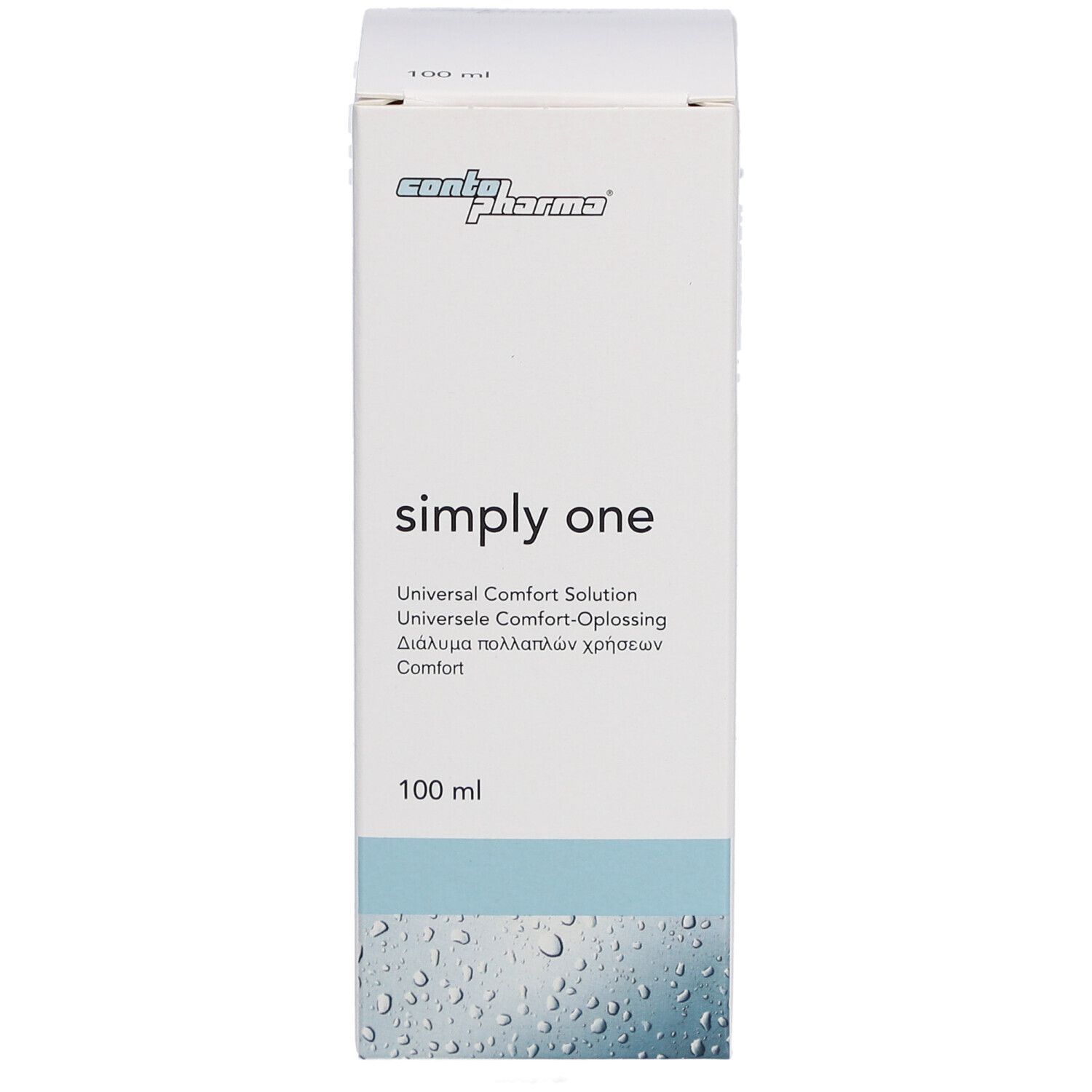 Contopharma Comfort Simply One Solution de contact pour les lentilles de contact