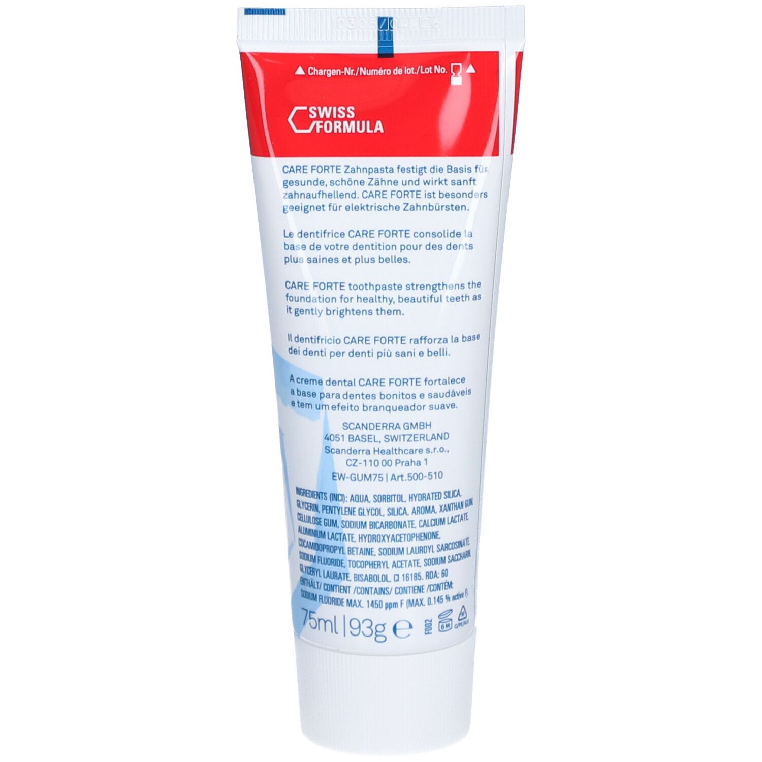 EDEL+WHITE Care Forte Zahnpasta 75 ml