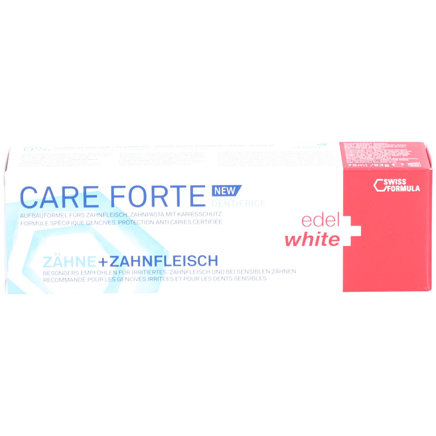 EDEL+WHITE Care Forte Zahnpasta 75 ml