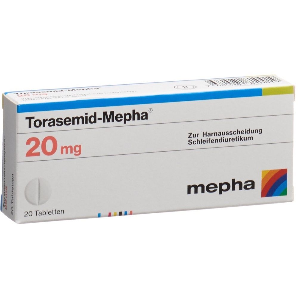 TORASEMID Mepha Tabl 20 mg SDO