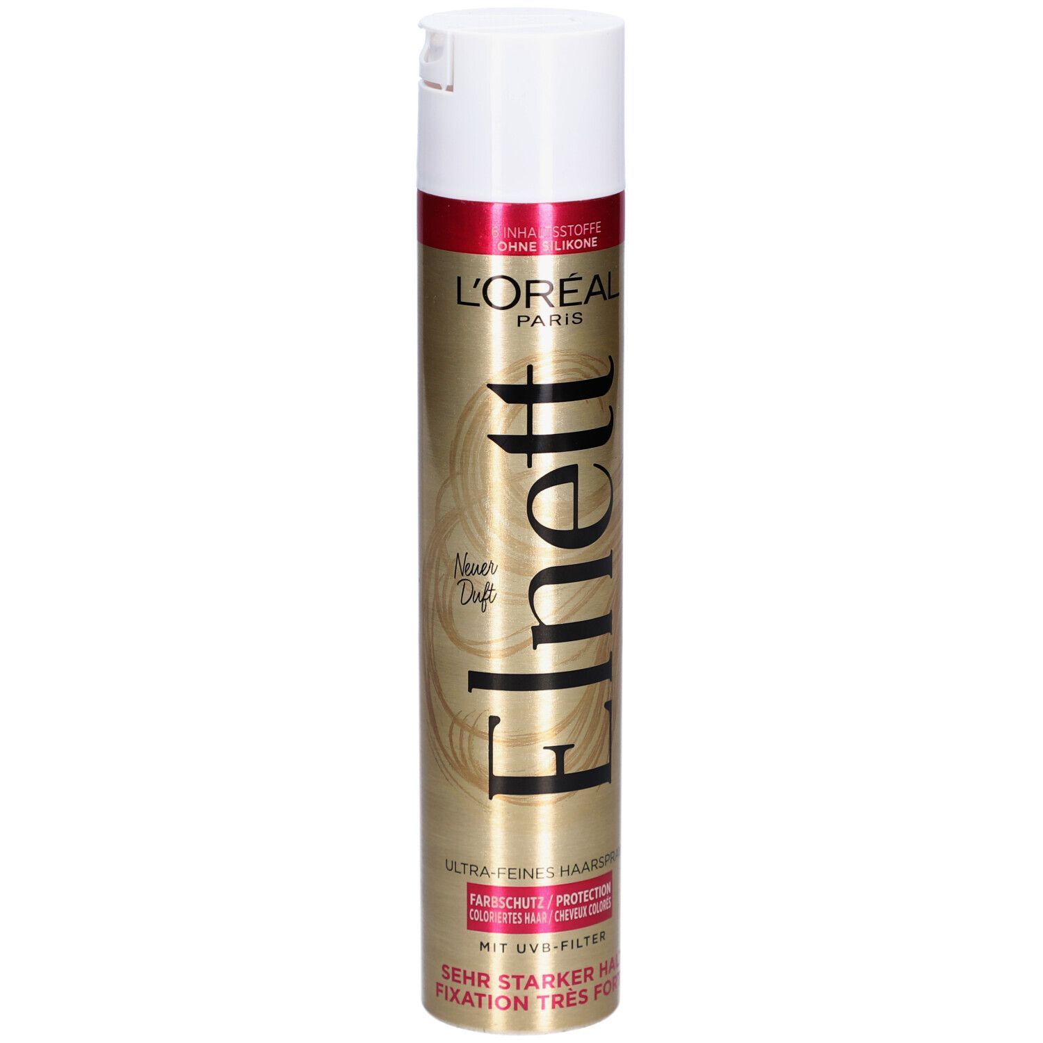 L'ORÉAL PARIS Elnett Laque fixation très forte - Protection pour cheveux colorés