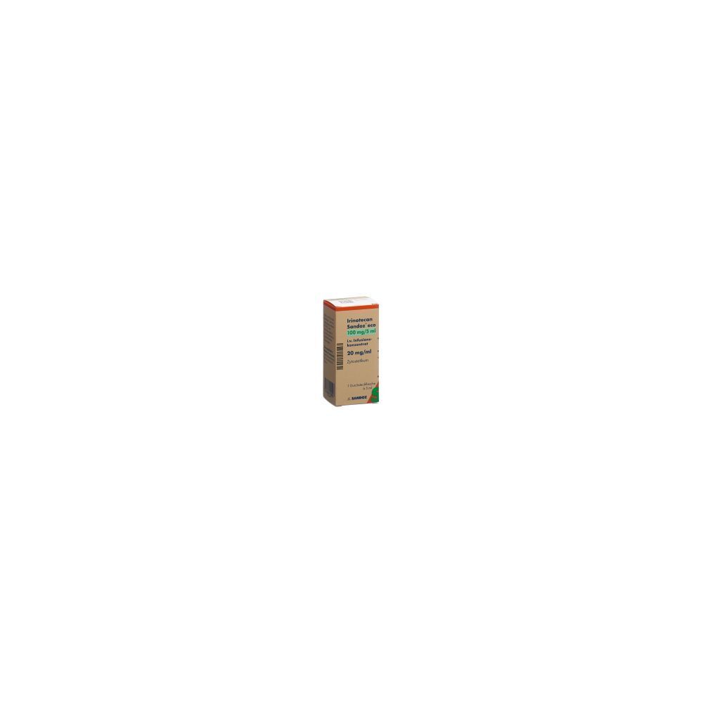 IRINOTECAN Sandoz eco 100 mg/5ml Durchstf 5 ml