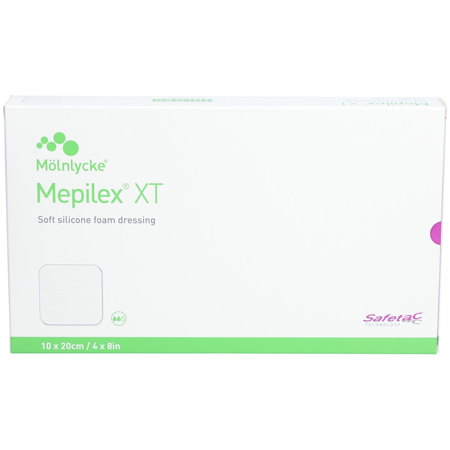 MEPILEX Safetac XT 10x20cm steril 5 Stk