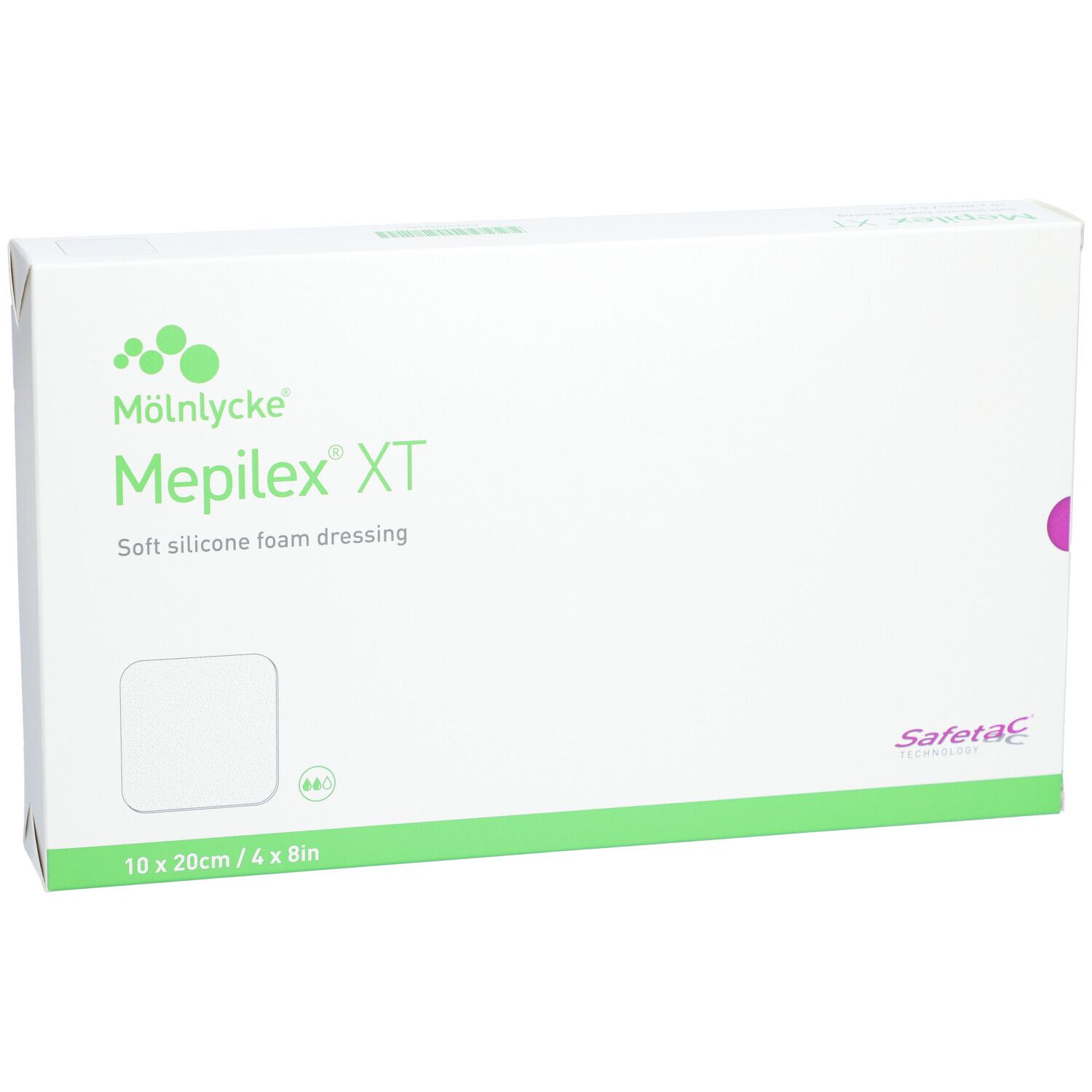 MEPILEX Safetac XT 10x20cm steril 5 Stk