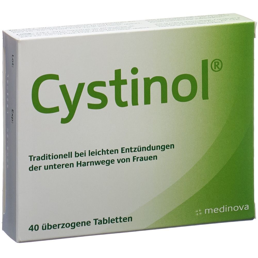 CYSTINOL überzogene Tablette 40 Stk