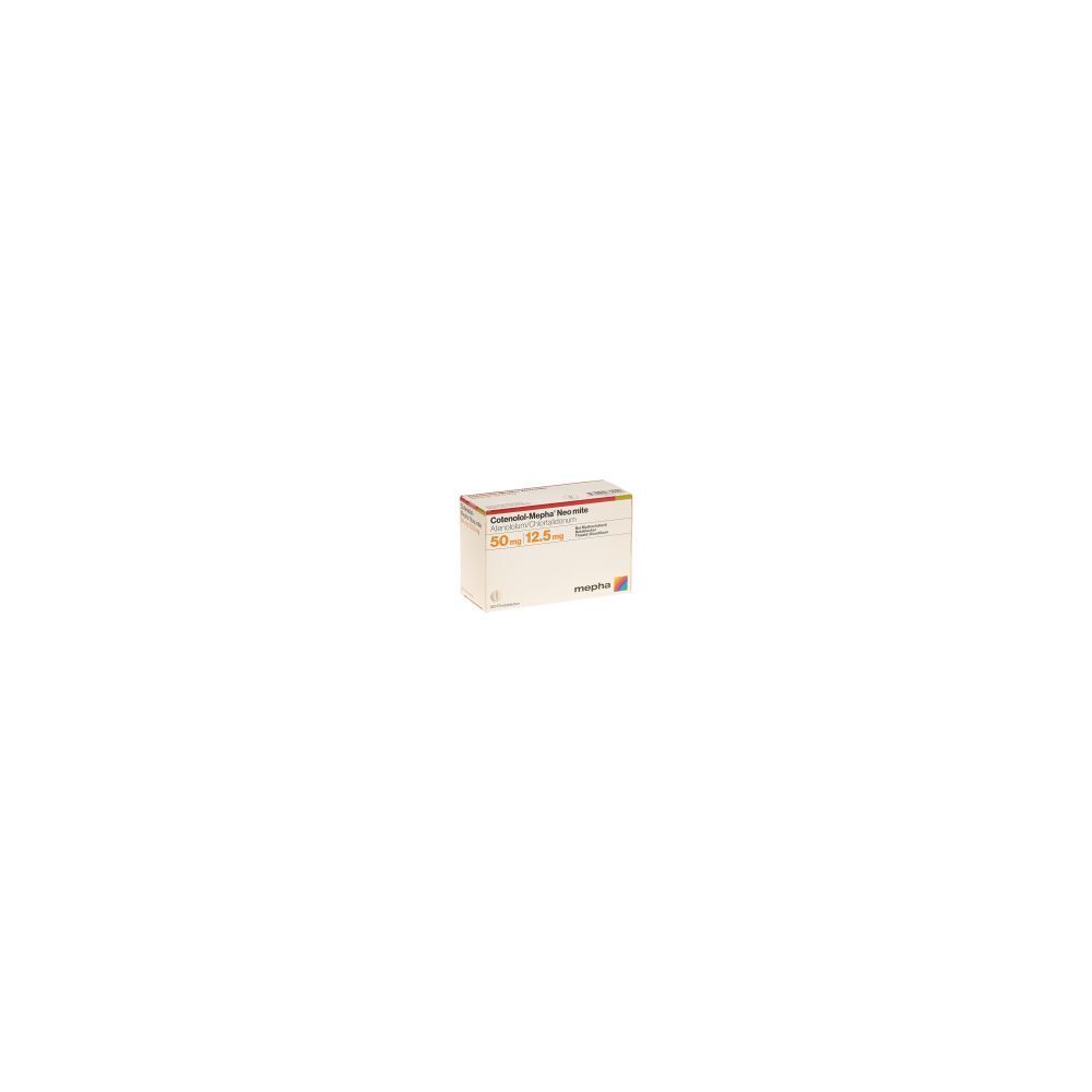 COTENOLOL Mepha Neo mite Filmtabl 50/12.5 100 Stk