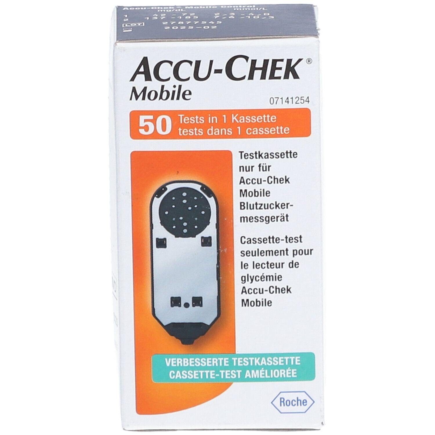 ACCUCHEK® Mobile Cassette 50 pc(s) Redcare Apotheke