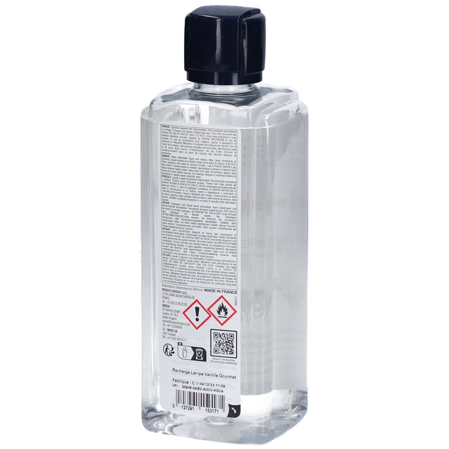 Maison Berger Paris Vanille Gourmet - Parfum pour Lampe Berger
