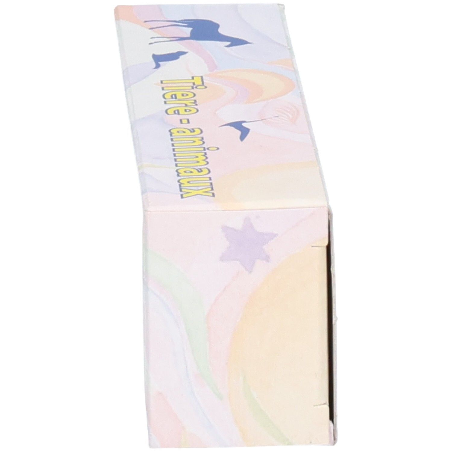 Seitenansicht der ODINHELP CREAM Kartonverpackung mit Sternmotiv.