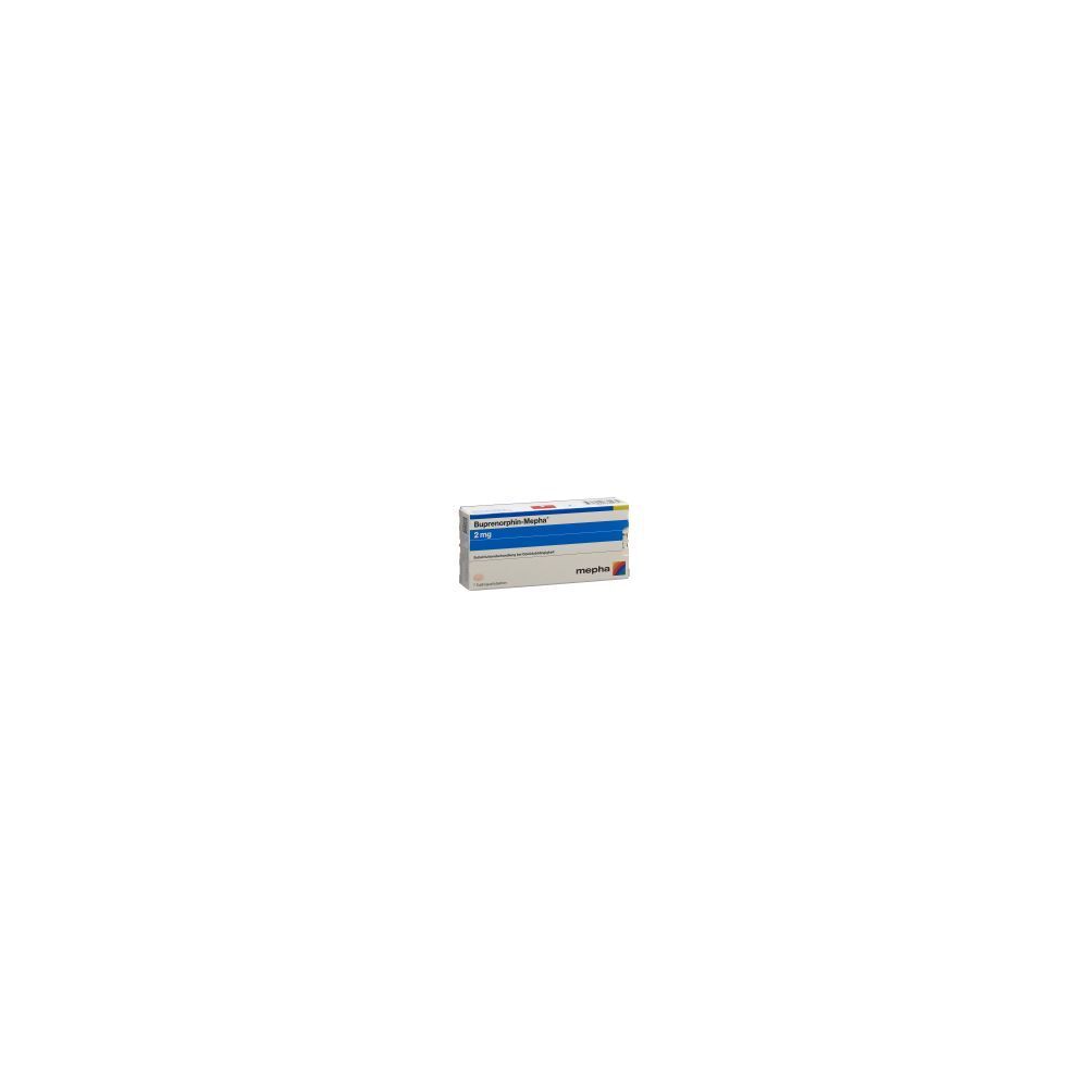 BUPRENORPHIN Mepha Subling Tabl 2 mg 7 Stk