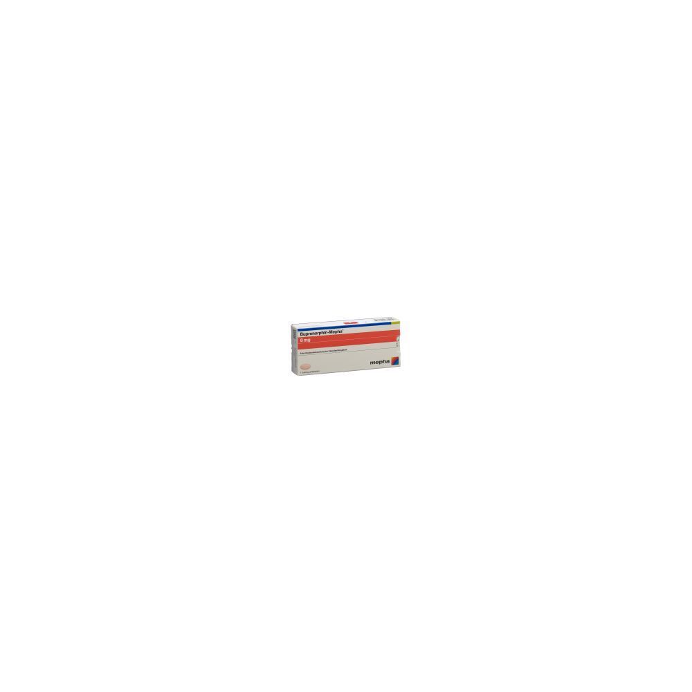 BUPRENORPHIN Mepha Subling Tabl 8 mg 7 Stk