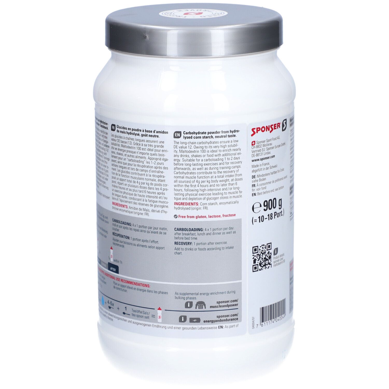 SPONSER Energy Maltodextrin 100 Ds 900 g