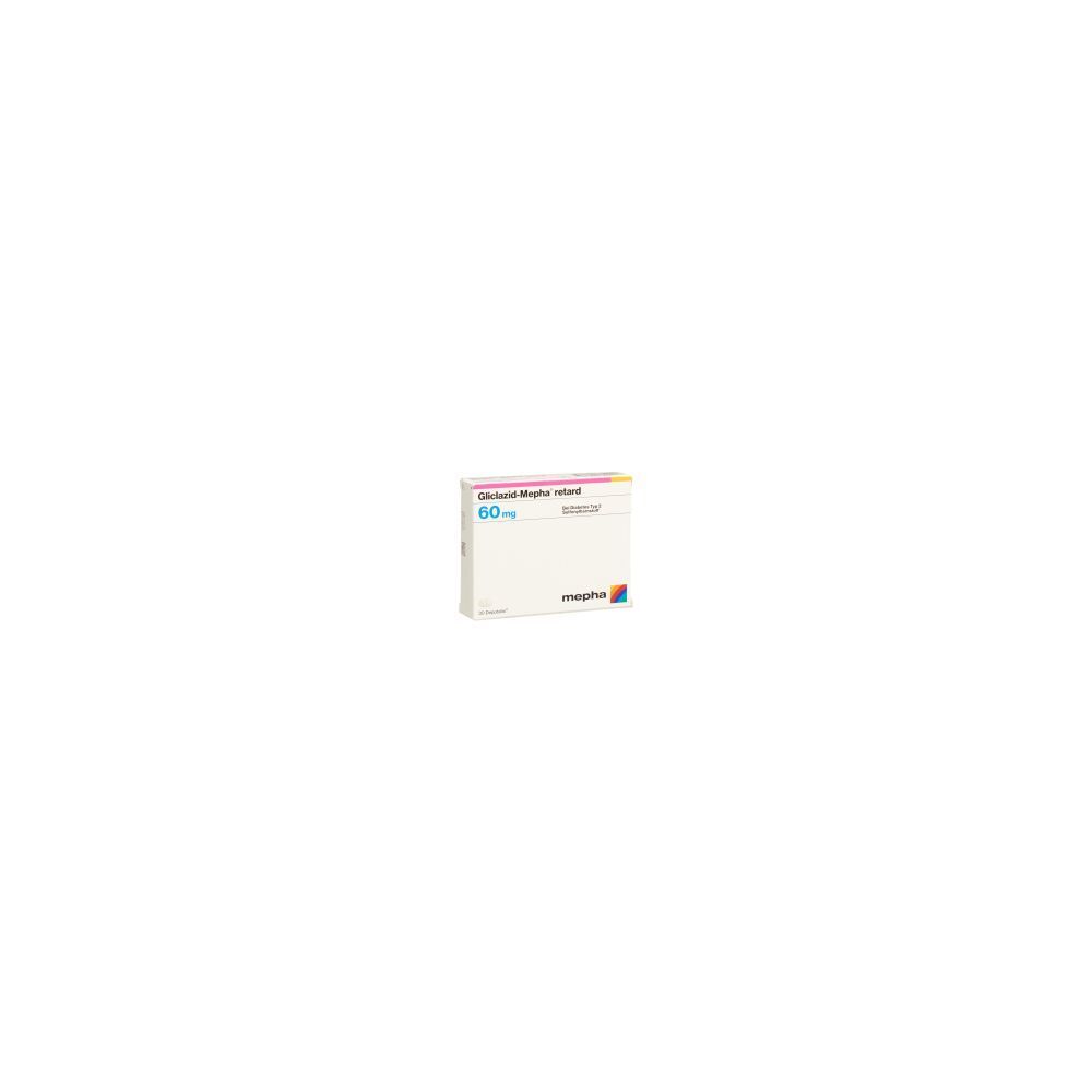 GLICLAZID Mepha retard Depotabs 60 mg 30 Stk