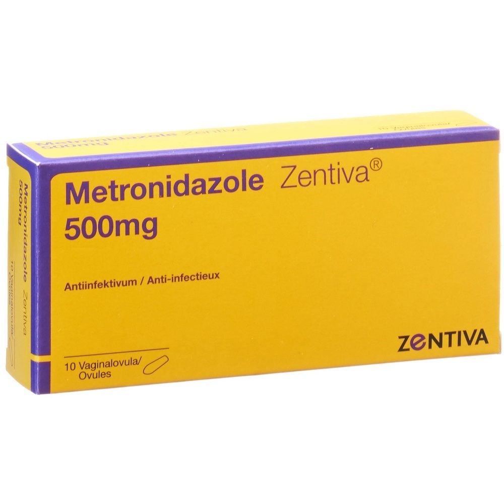METRONIDAZOLE Zentiva Ovula 500 mg SDO