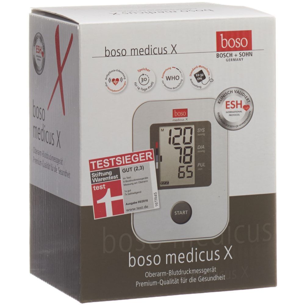 boso medicus X Blutdruckmessgerät
