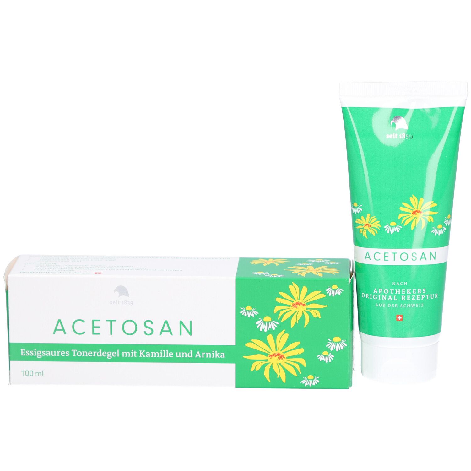 Acetosan Apothekers Original - Essigsaures Tonerdegel mit Kamille und Arnika