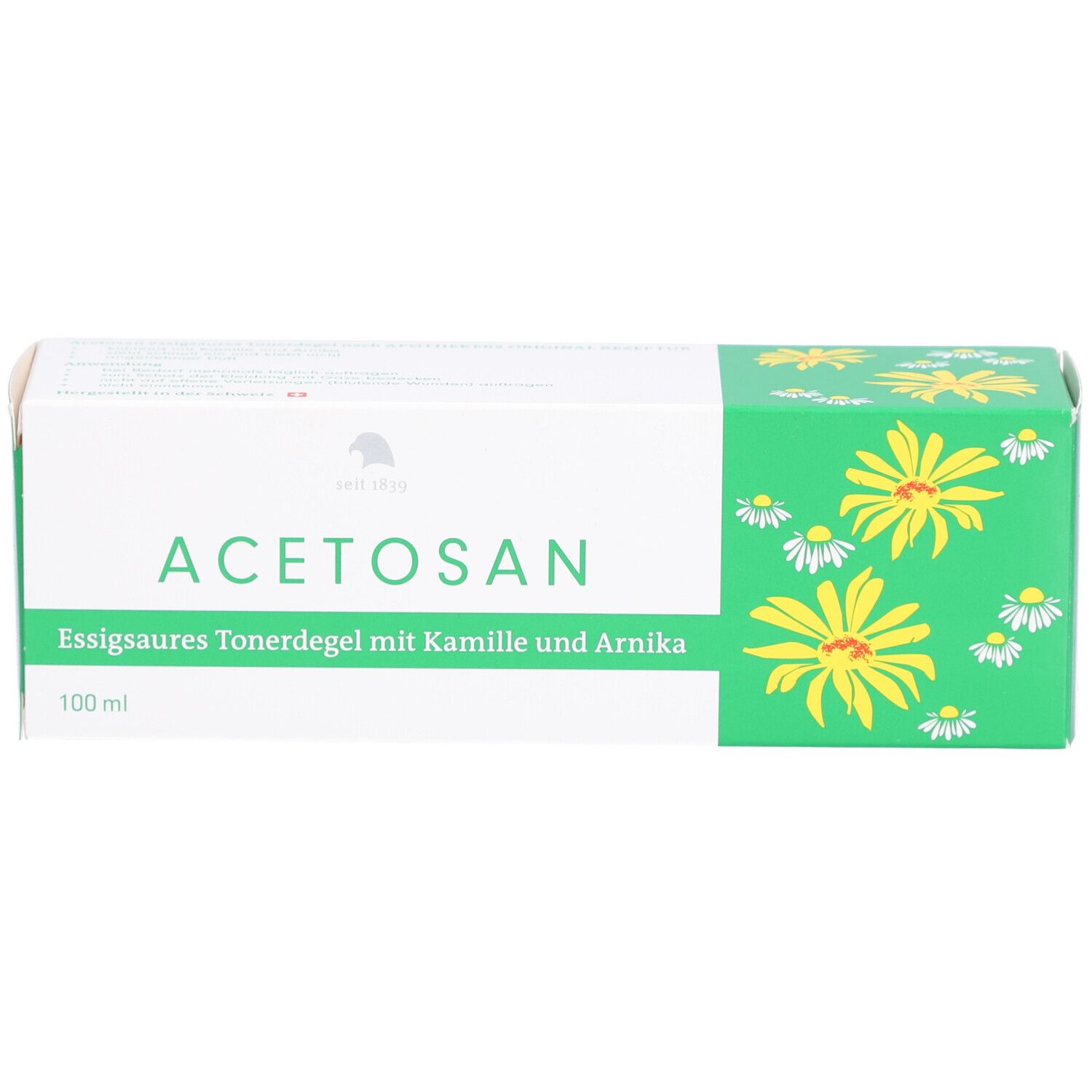 Acetosan Apothekers Original - Essigsaures Tonerdegel mit Kamille und Arnika