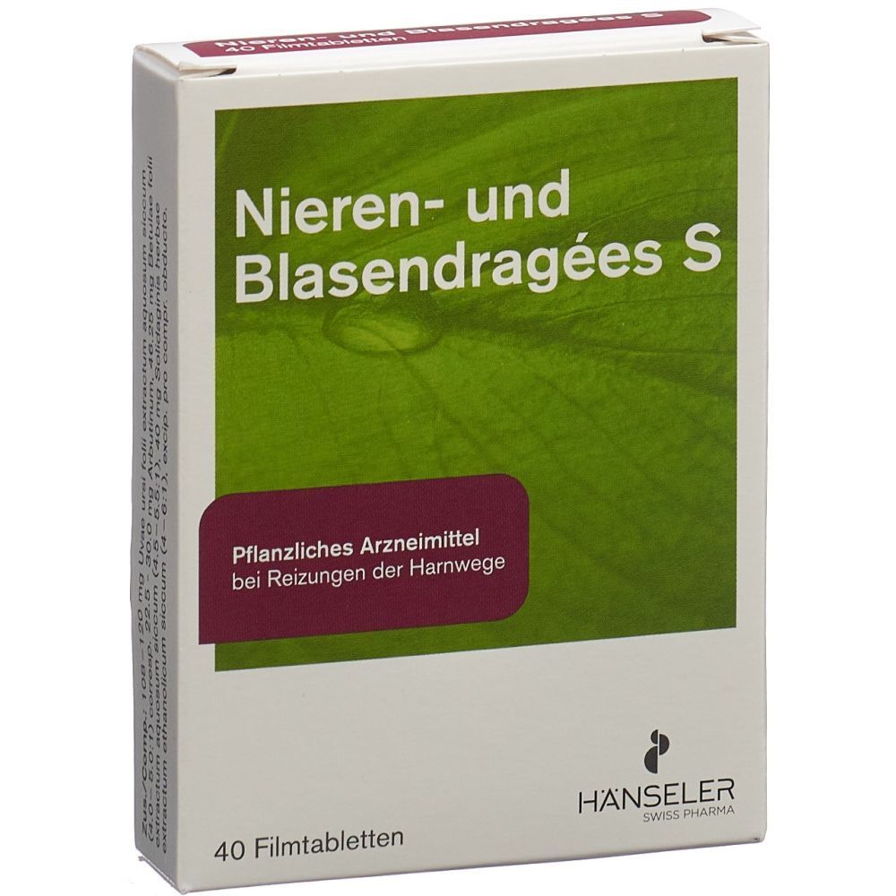 NIEREN- UND BLASEN Dragées S 40 Stk