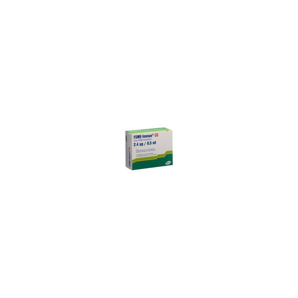 FSME-IMMUN CC Inj Susp o Nadel 10 Fertspr 0.5 ml