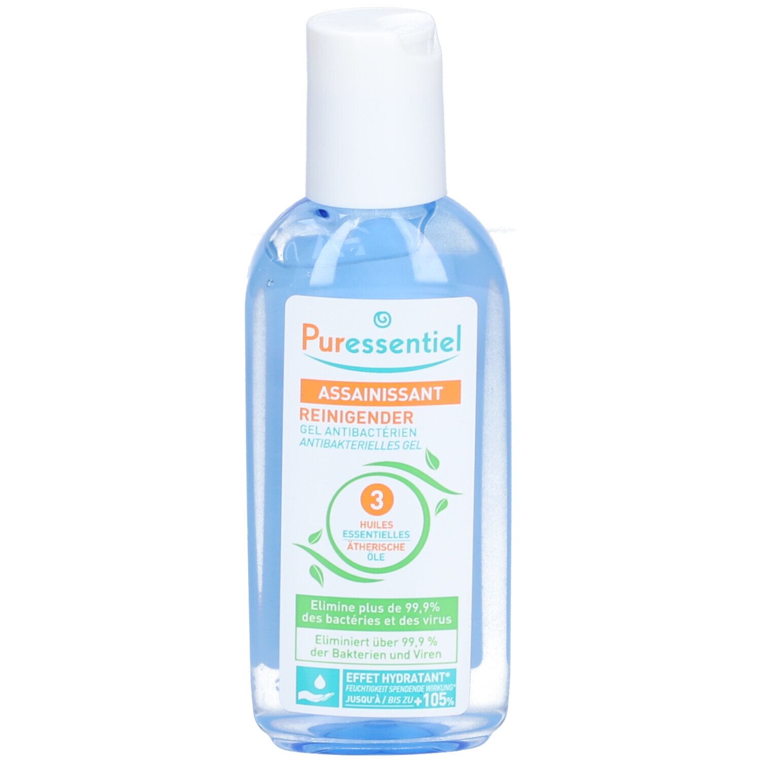 Puressentiel Gel assainissant antibactérien aux 3 huiles essentielles