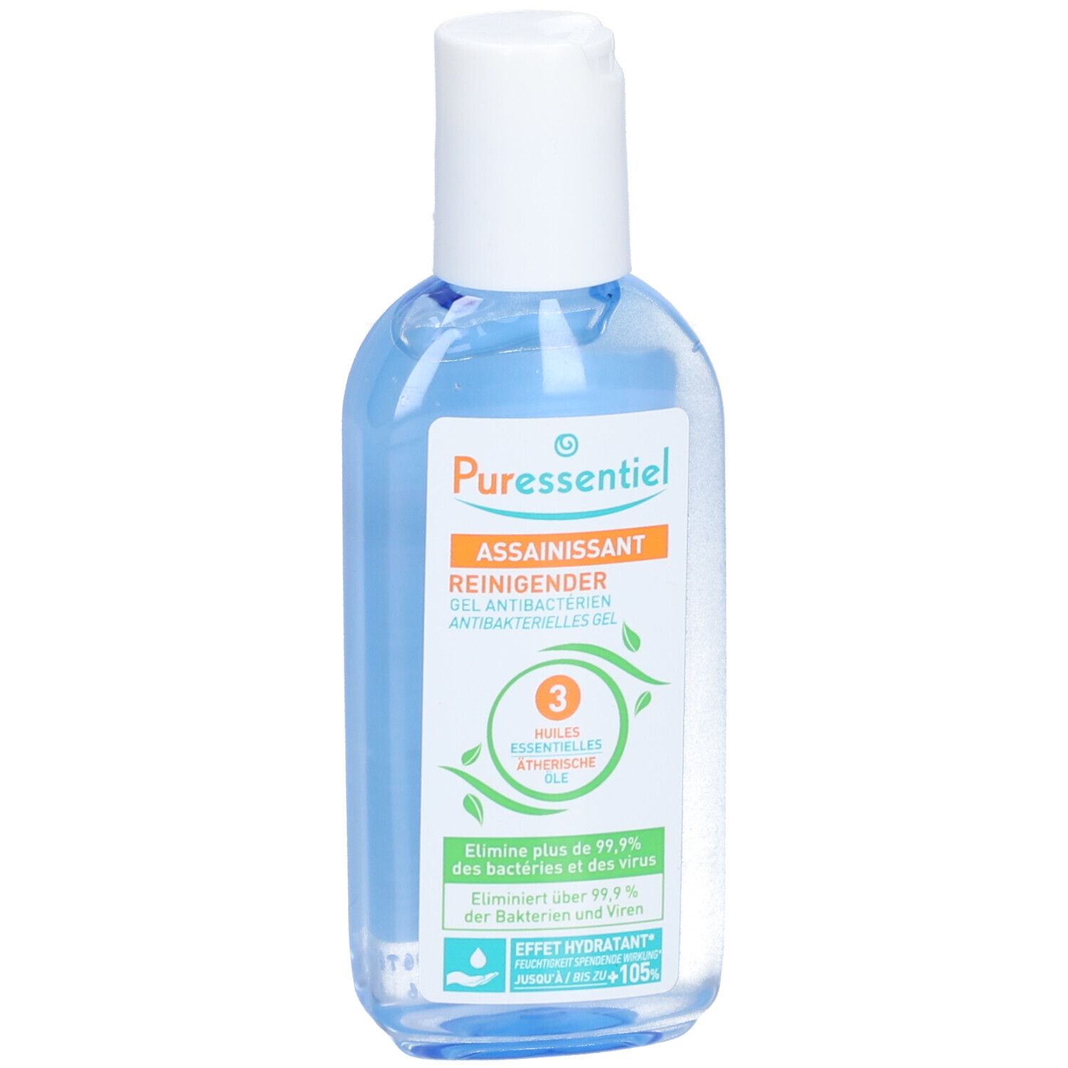 Puressentiel Gel assainissant antibactérien aux 3 huiles essentielles