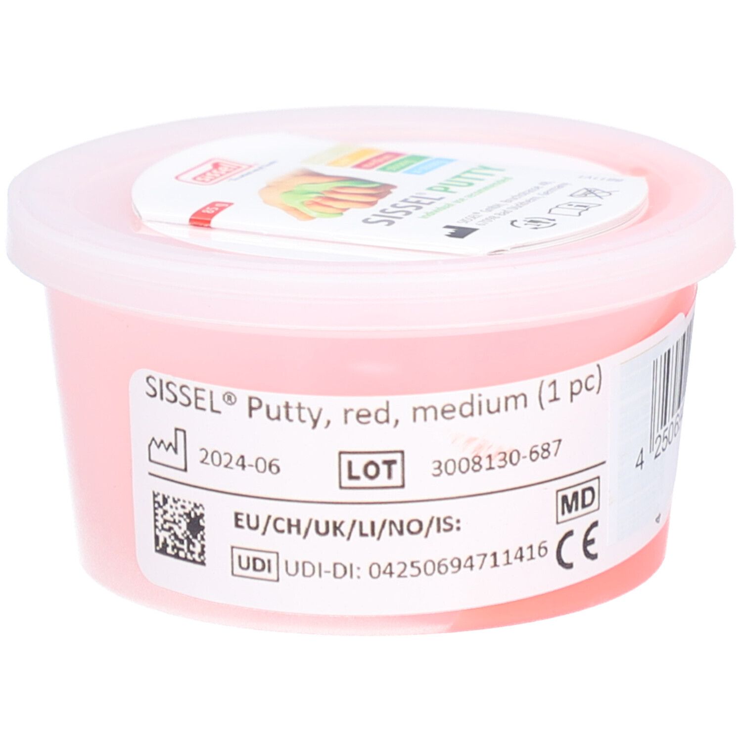Sissel® Theraputty Flex Medium rouge