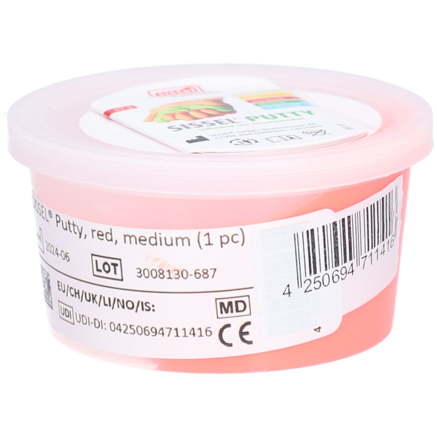 Sissel® Theraputty Flex Medium rouge