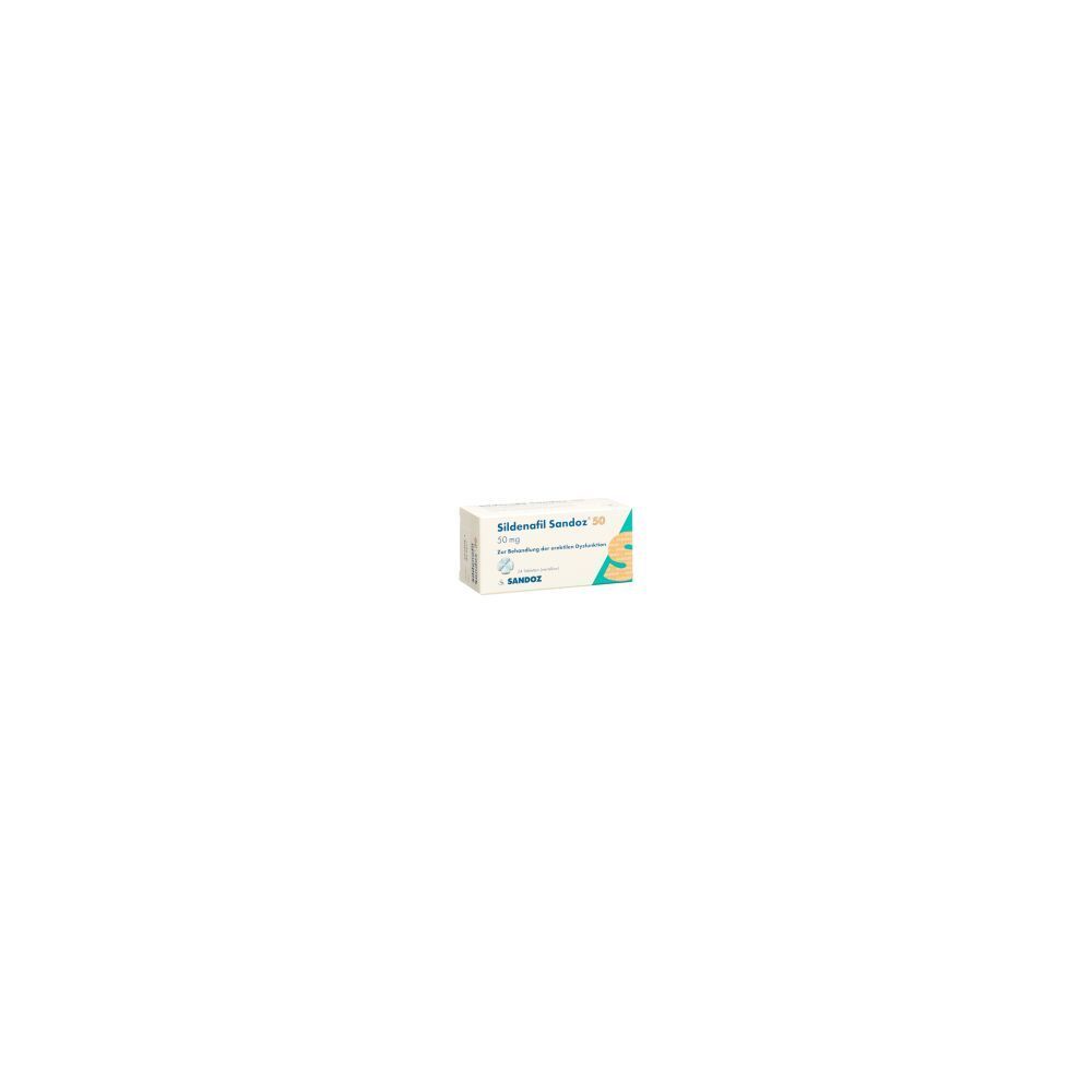SILDENAFIL Sandoz Tabl 50 mg 24 Stk