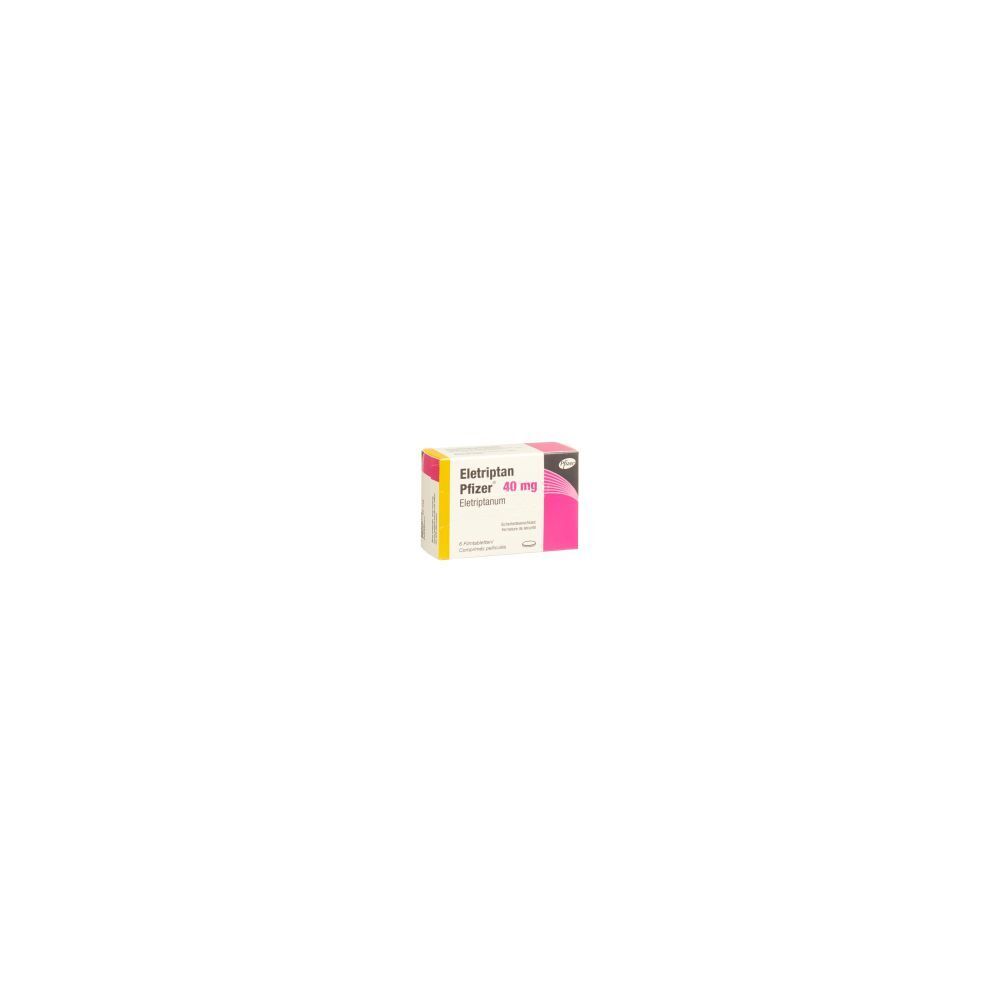 ELETRIPTAN Pfizer Filmtabl 40 mg 6 Stk
