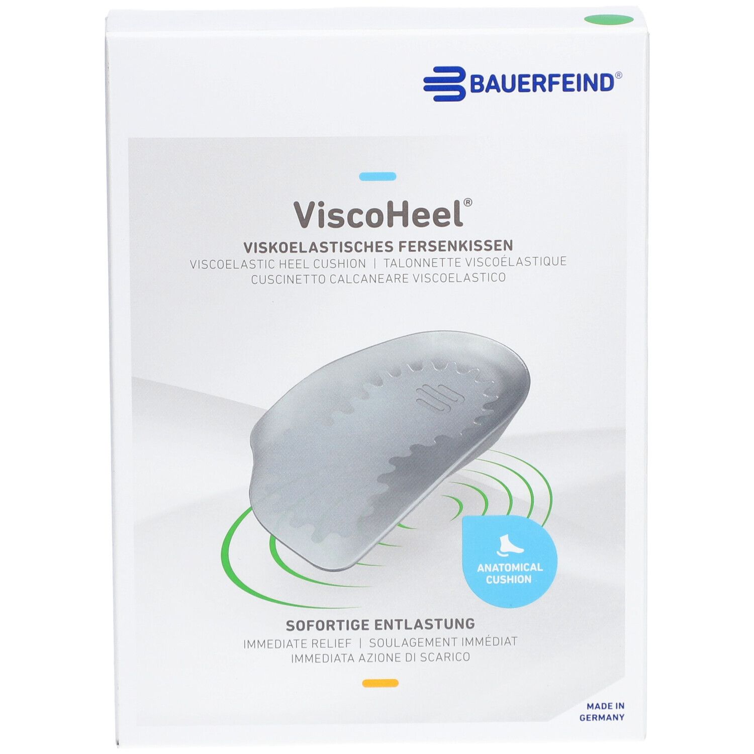 BAUERFEIND® ViscoHeel ® Talonnette viscoélastique taille 0 28-31