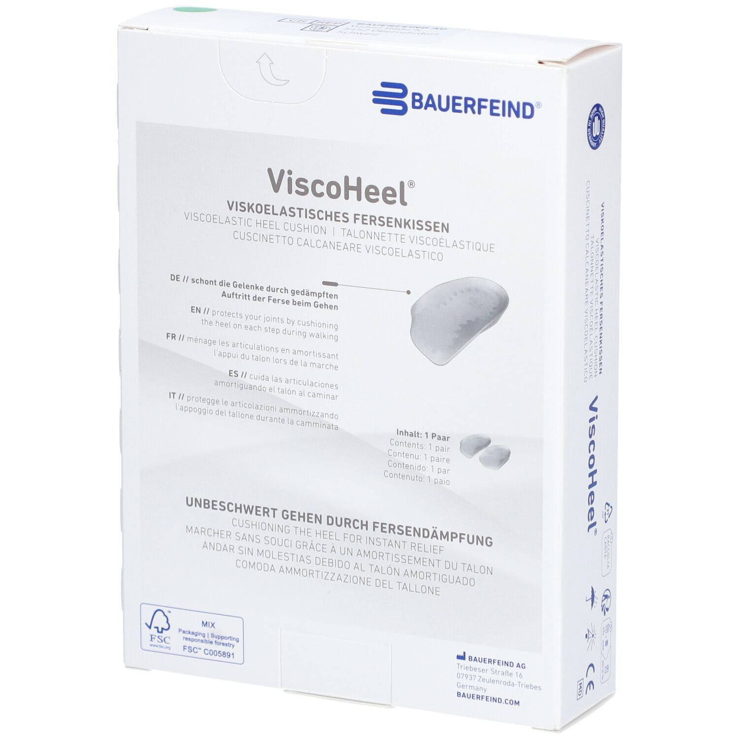 ViscoHeel® Fersenkissen Gr. 2