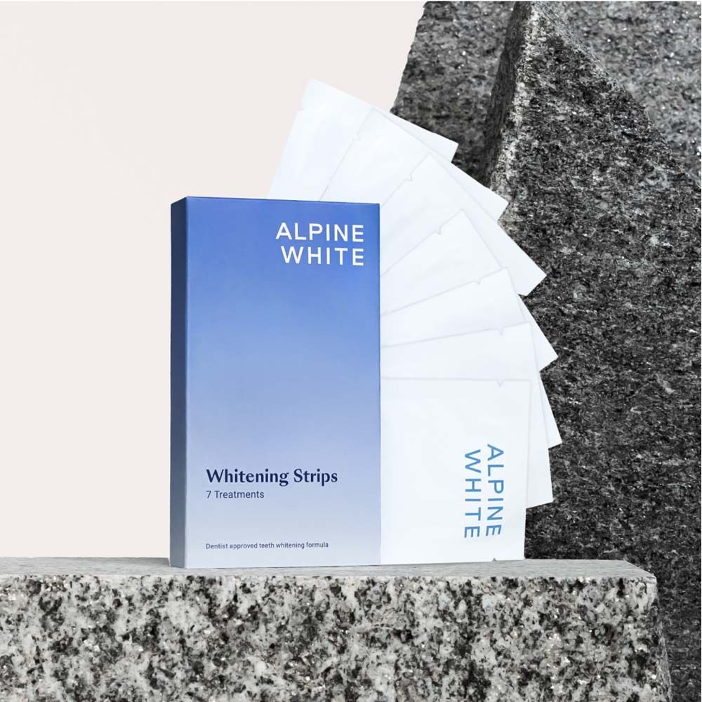 ALPINE WHITE Whitening Strips - Bandes de blanchiment des dents