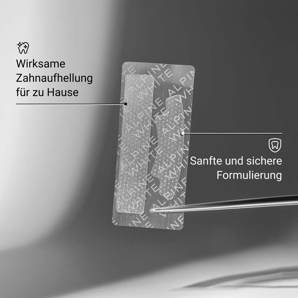 ALPINE WHITE Whitening Strips - Bandes de blanchiment des dents