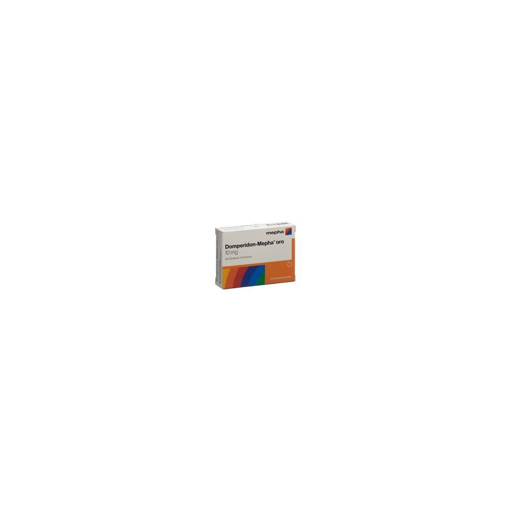 DOMPERIDON Mepha oro Schmelztabl 10 mg 30 Stk