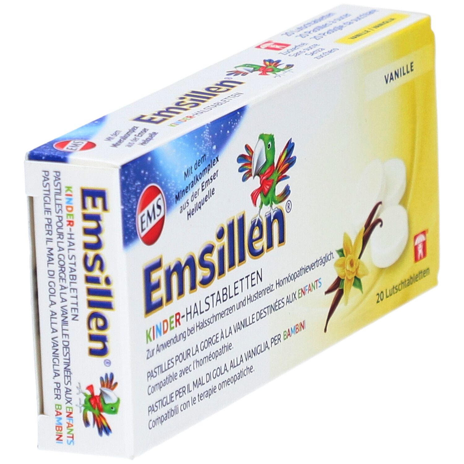 Emsillen Pastilles Pour Enfants À La Vanille