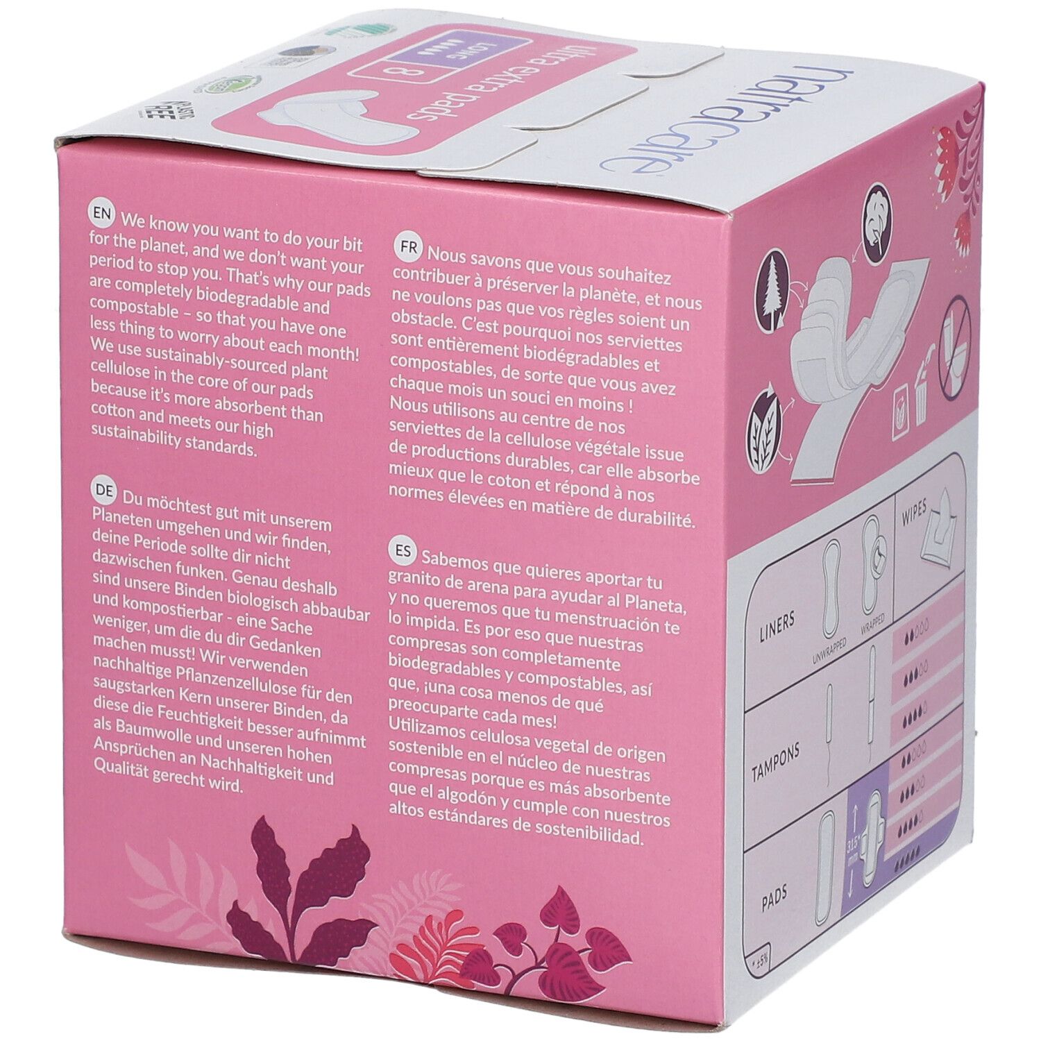 NATRACARE Ultra extra Pads Damenbinde Lang