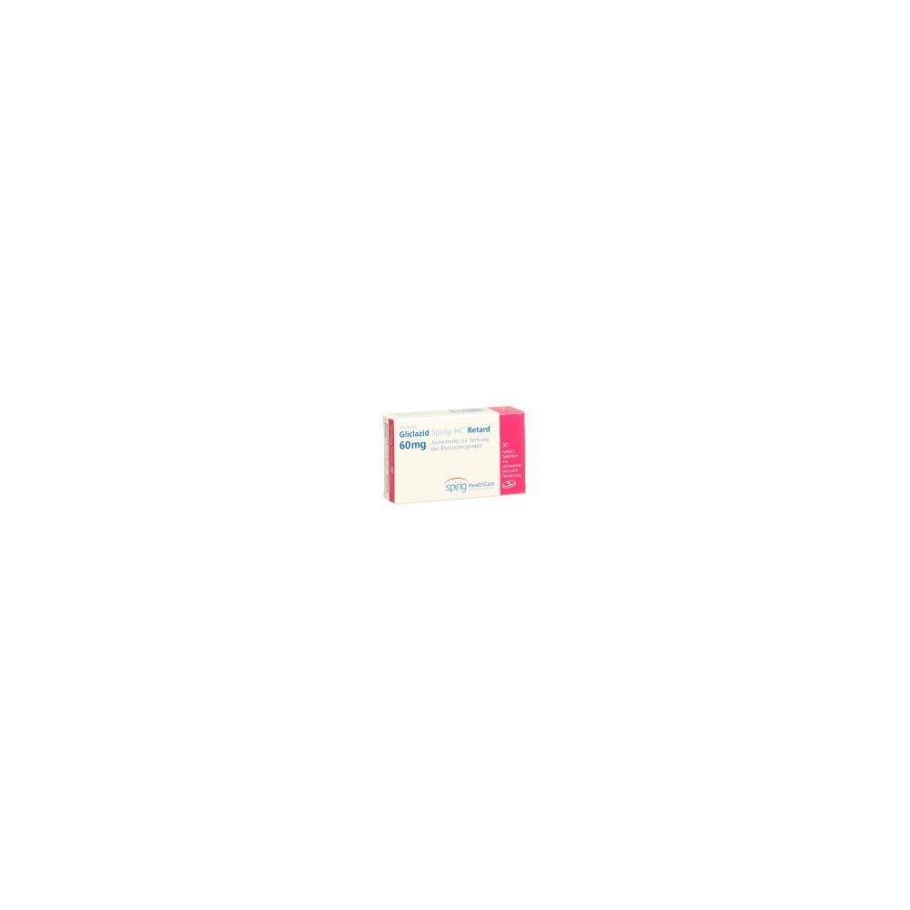 GLICLAZID Spirig HC Retard Ret Tabl 60 mg 30 Stk