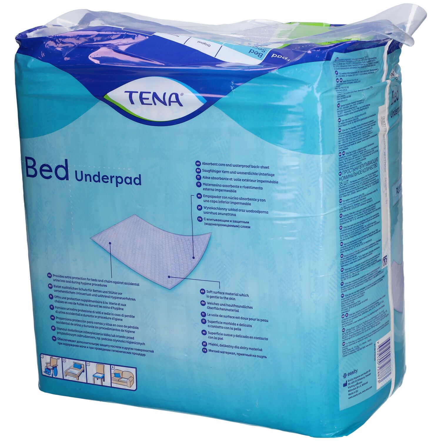TENA Bettunterlage Plus 60 x 90 cm