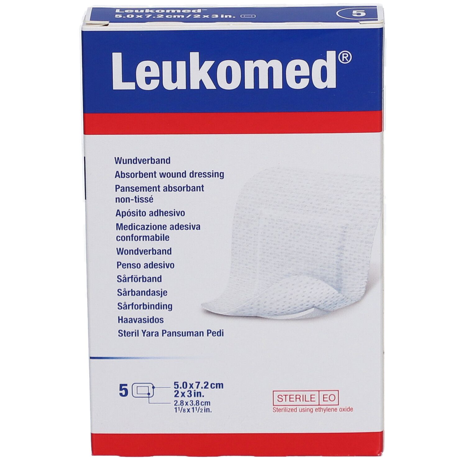 Leukomed® 7,2 cm x 5 cm steril